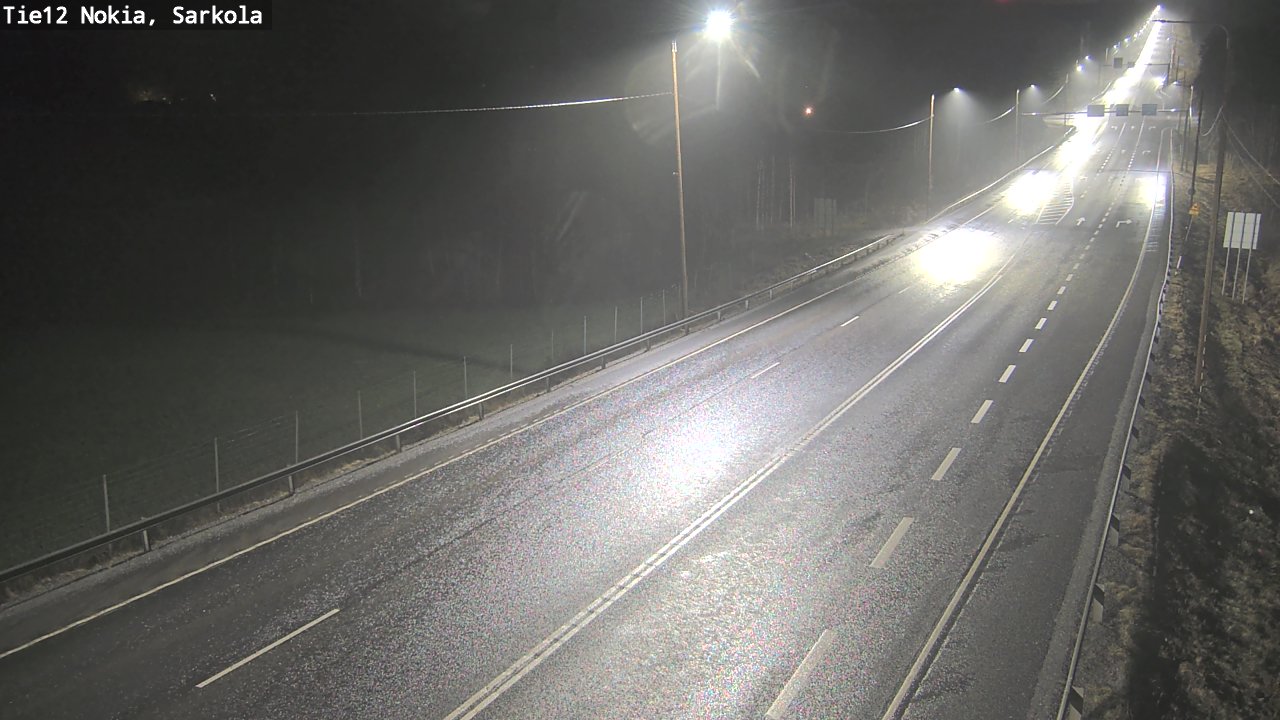 Weather Camera Image Väg 12 Nokia, Sarkola, Nokia, Pirkanmaa