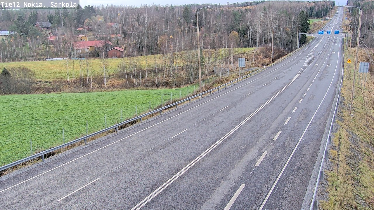 Kelikamerat Kuva Tie 12 Nokia, Sarkola, Nokia, Pirkanmaa