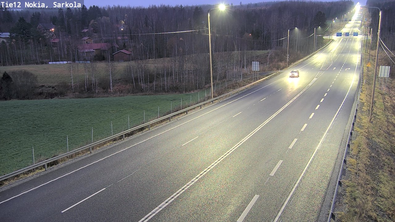 Kelikamerat Kuva Tie 12 Nokia, Sarkola, Nokia, Pirkanmaa