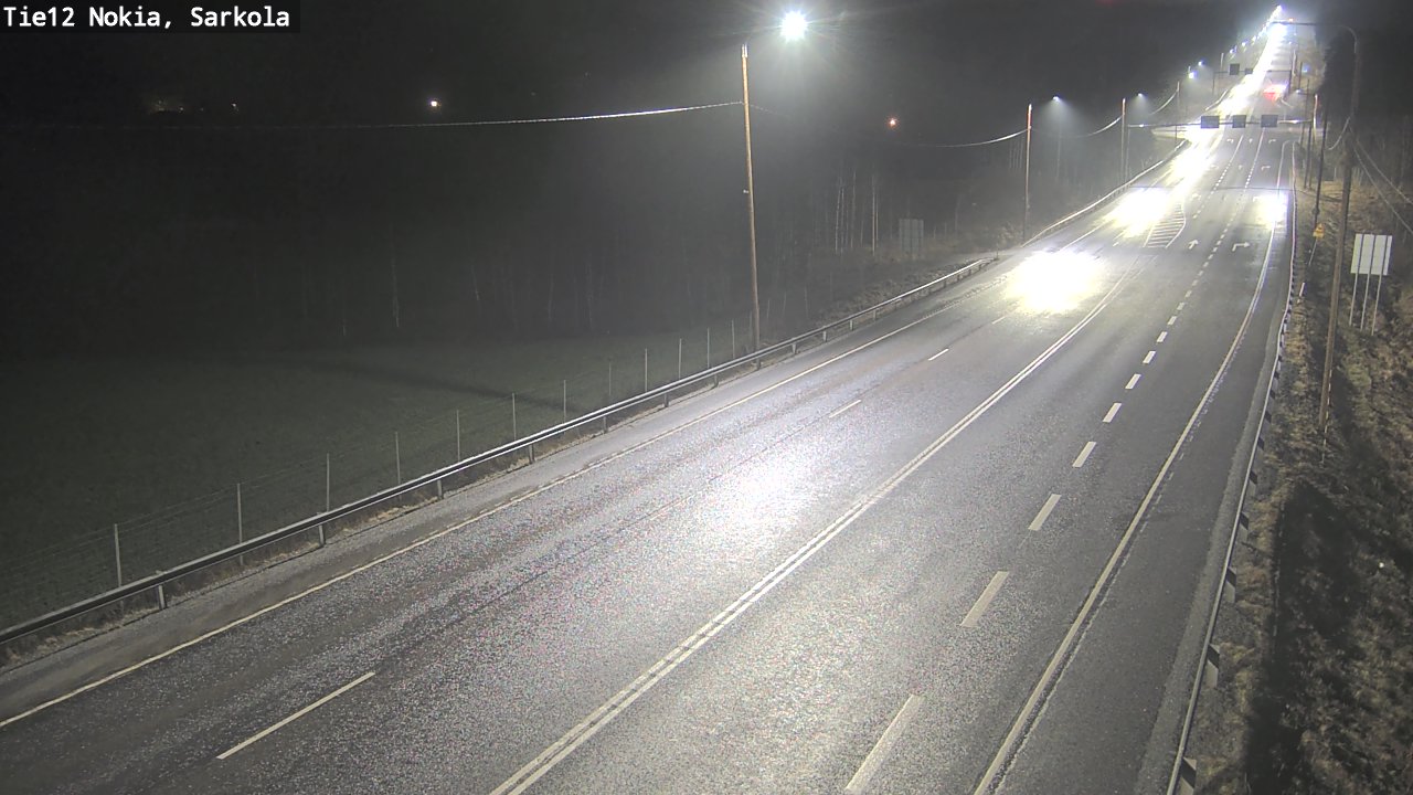 Weather Camera Image Väg 12 Nokia, Sarkola, Nokia, Pirkanmaa
