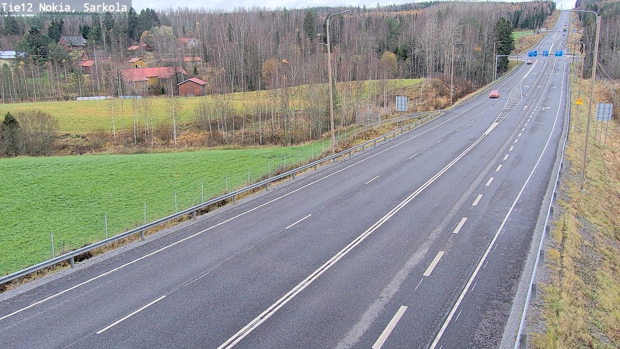 Kelikamerat Kuva Tie 12 Nokia, Sarkola, Nokia, Pirkanmaa