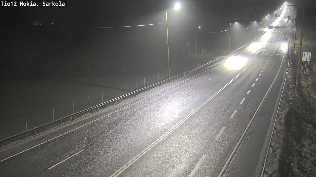 Weather Camera Image Väg 12 Nokia, Sarkola, Nokia, Pirkanmaa