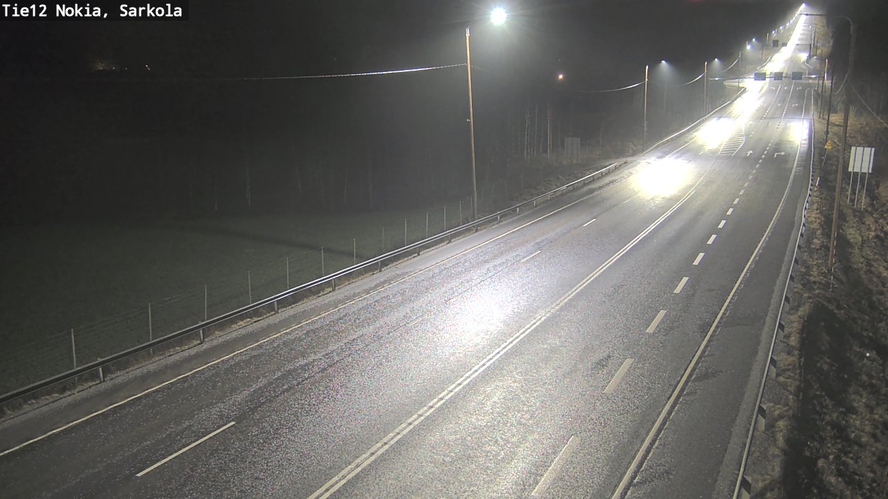 Weather Camera Image Väg 12 Nokia, Sarkola, Nokia, Pirkanmaa