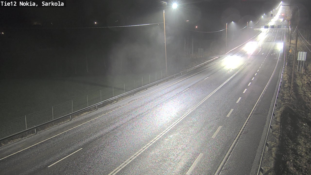 Weather Camera Image Väg 12 Nokia, Sarkola, Nokia, Pirkanmaa