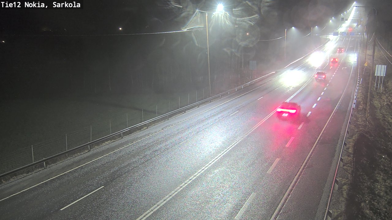 Weather Camera Image Väg 12 Nokia, Sarkola, Nokia, Pirkanmaa