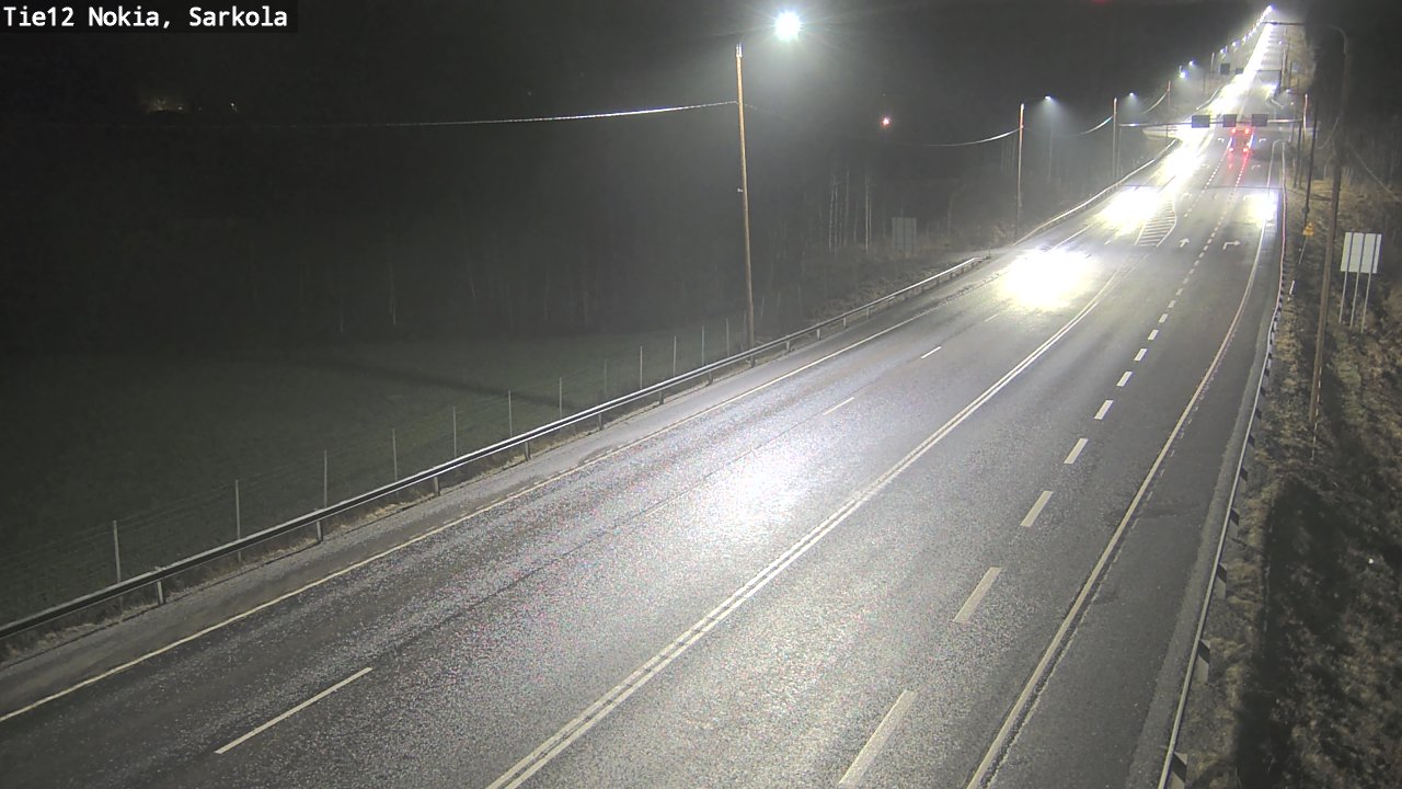 Weather Camera Image Väg 12 Nokia, Sarkola, Nokia, Pirkanmaa
