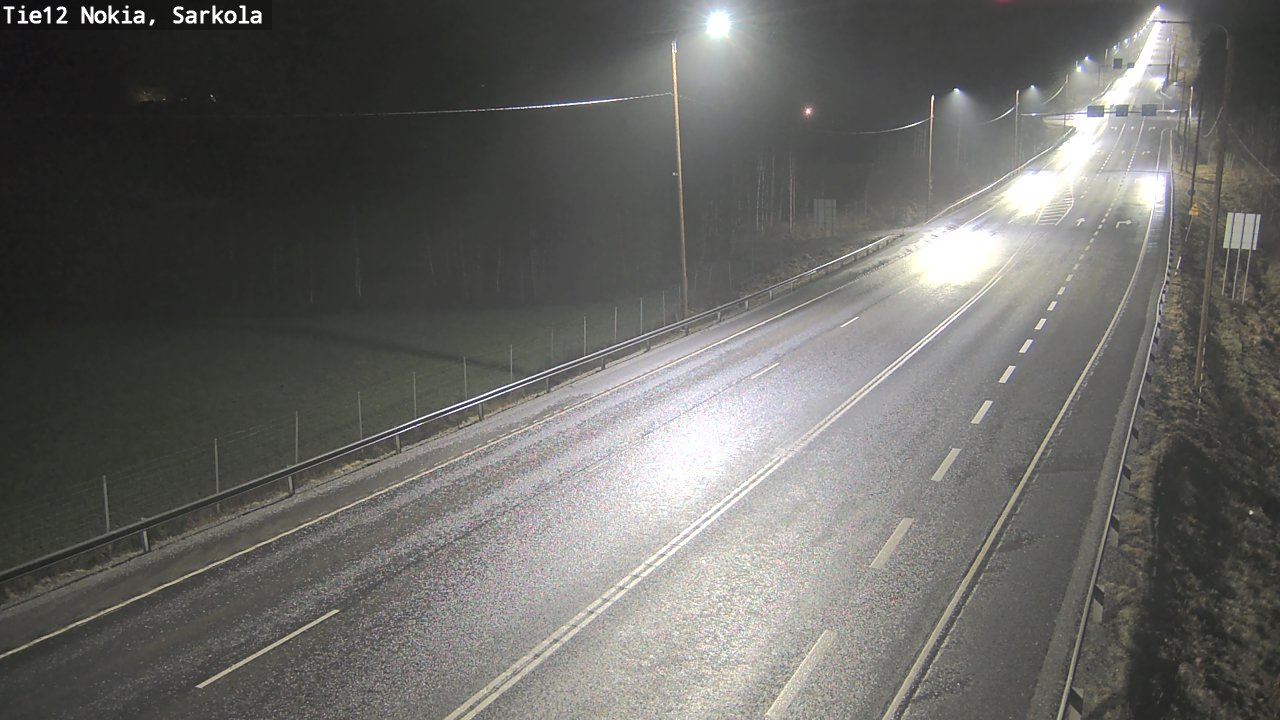 Weather Camera Image Väg 12 Nokia, Sarkola, Nokia, Pirkanmaa