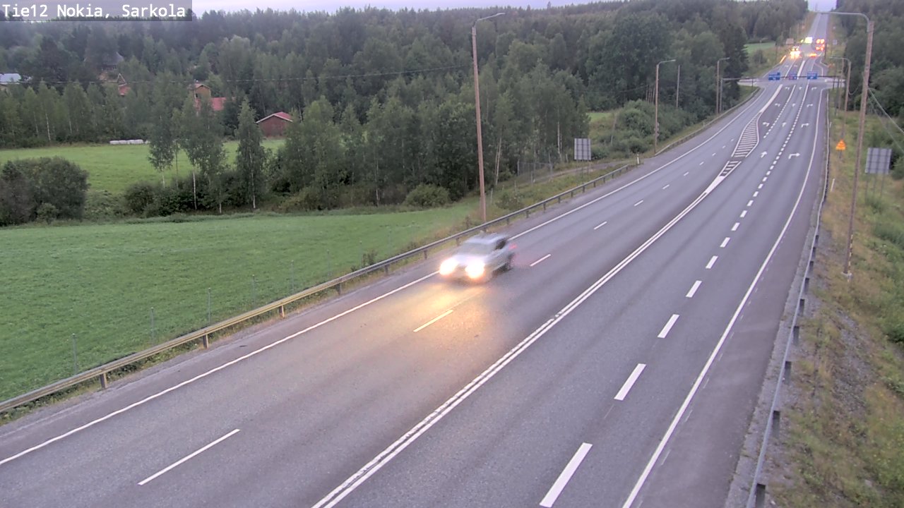 Weather Camera Image Väg 12 Nokia, Sarkola, Nokia, Pirkanmaa
