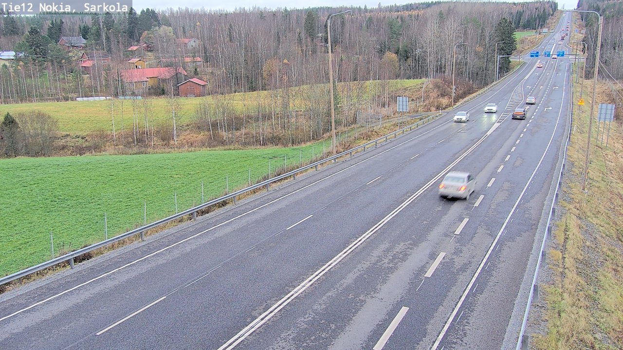 Kelikamerat Kuva Tie 12 Nokia, Sarkola, Nokia, Pirkanmaa