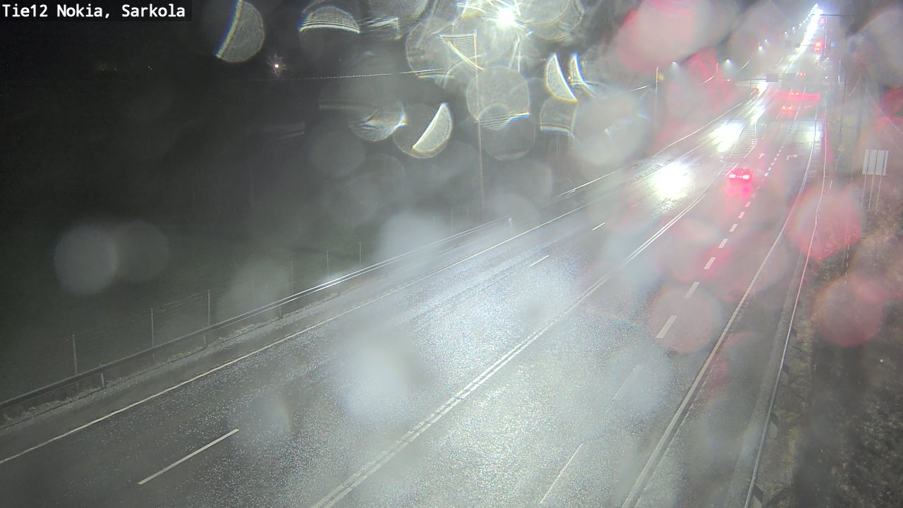 Weather Camera Image Road 12 Nokia, Sarkola, Nokia, Pirkanmaa