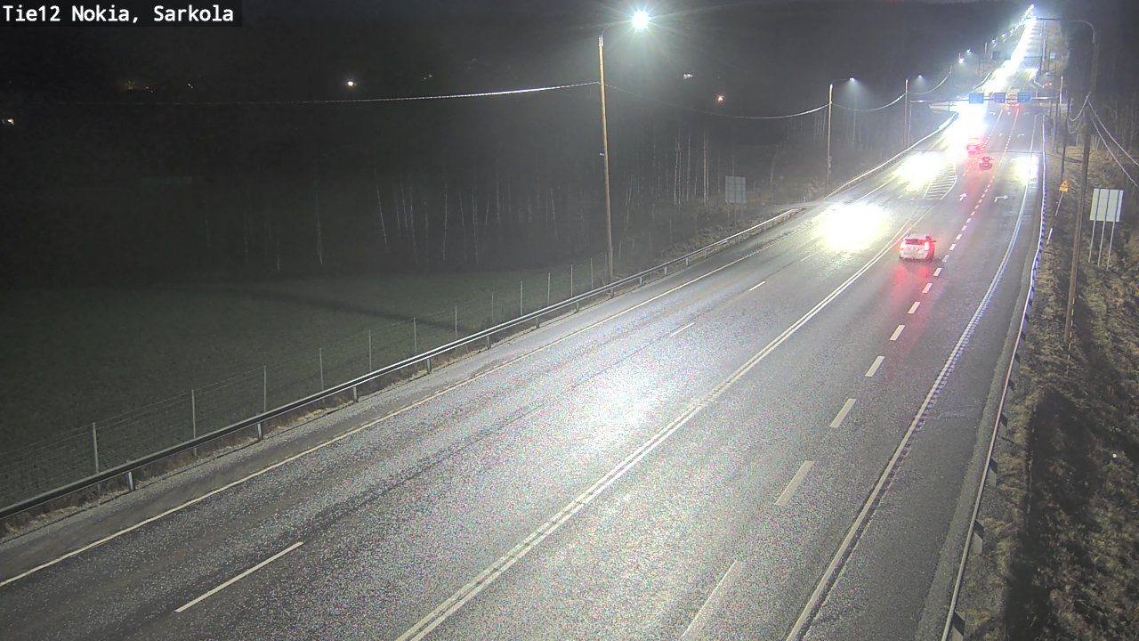 Weather Camera Image Väg 12 Nokia, Sarkola, Nokia, Pirkanmaa