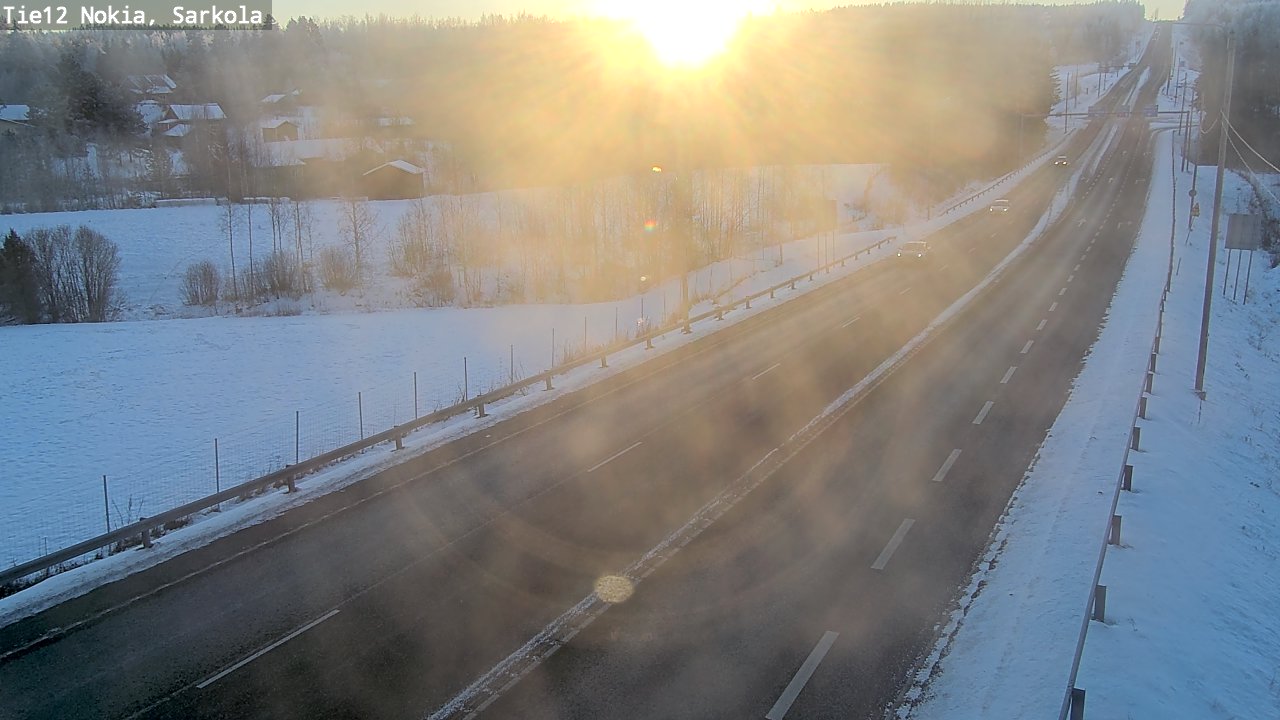 Kelikamerat Kuva Tie 12 Nokia, Sarkola, Nokia, Pirkanmaa