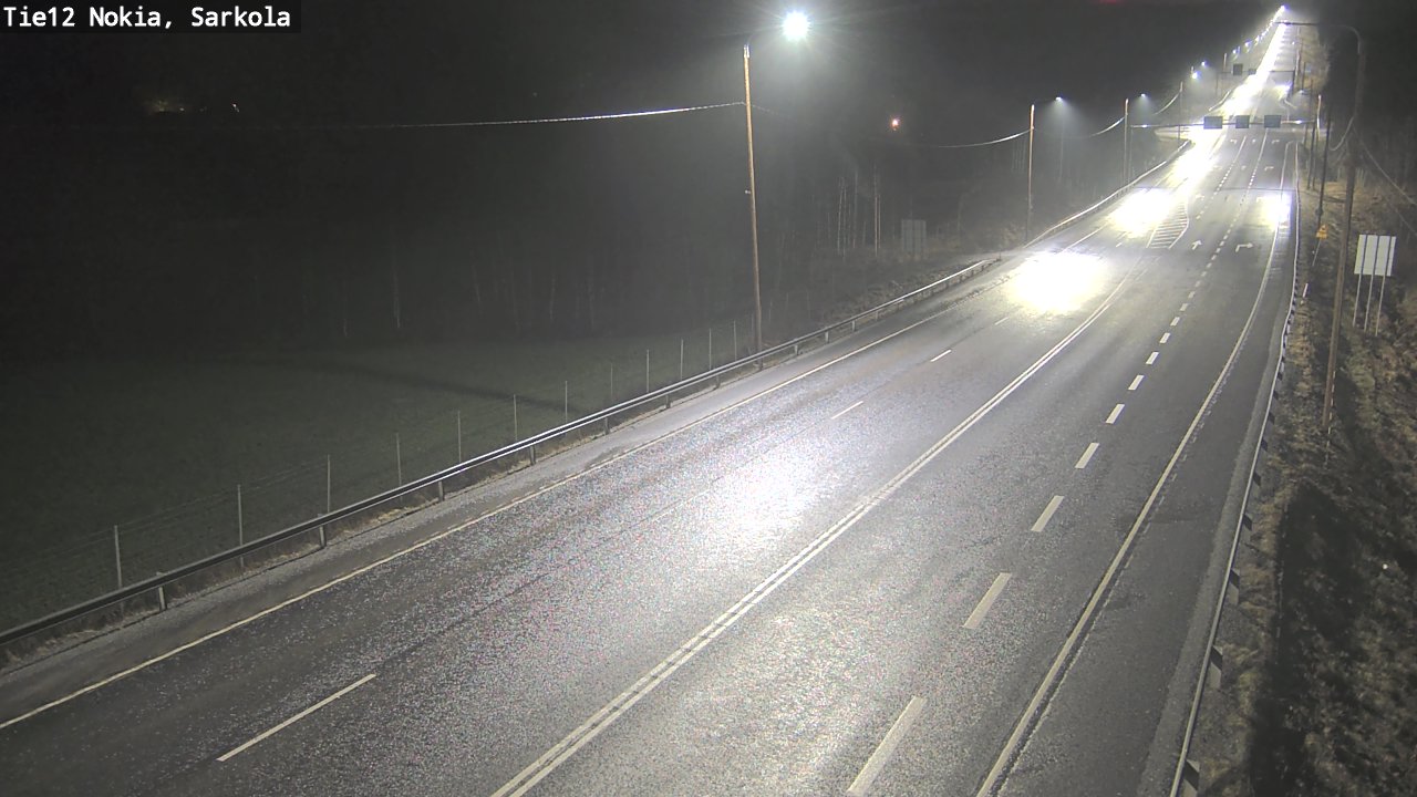 Weather Camera Image Väg 12 Nokia, Sarkola, Nokia, Pirkanmaa