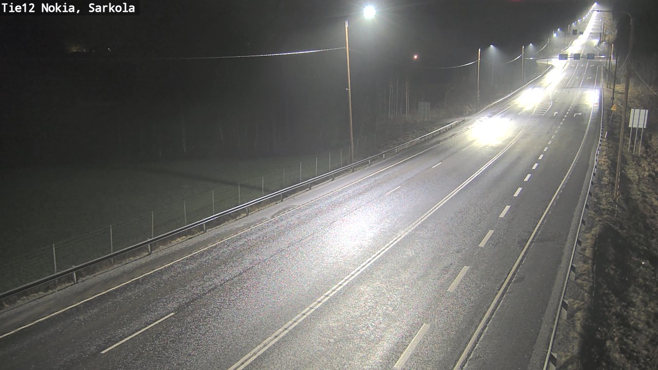 Weather Camera Image Väg 12 Nokia, Sarkola, Nokia, Pirkanmaa