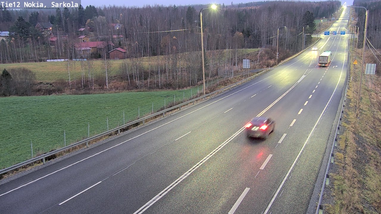 Kelikamerat Kuva Tie 12 Nokia, Sarkola, Nokia, Pirkanmaa