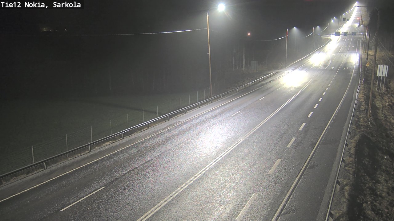 Weather Camera Image Väg 12 Nokia, Sarkola, Nokia, Pirkanmaa