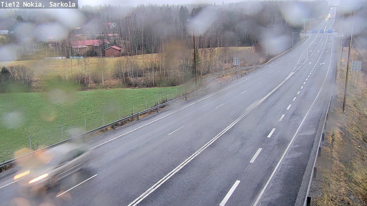 Weather Camera Image Väg 12 Nokia, Sarkola, Nokia, Pirkanmaa