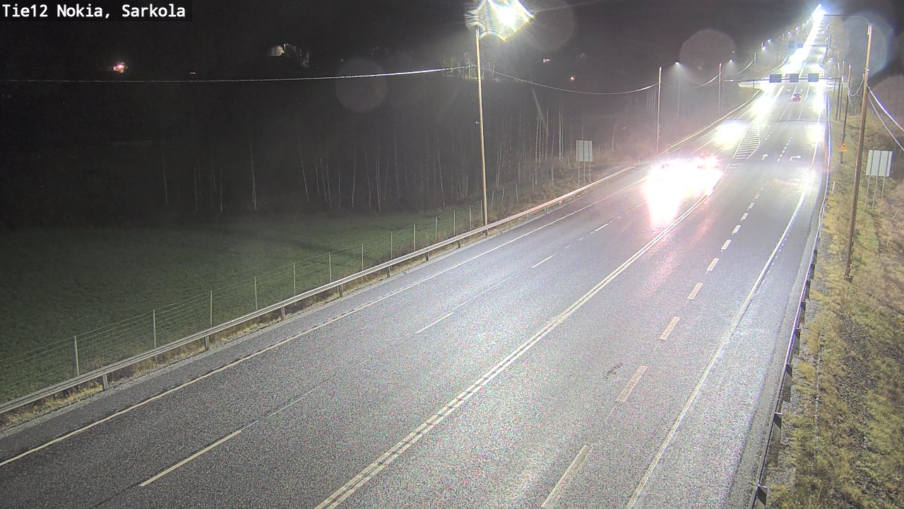 Kelikamerat Kuva Tie 12 Nokia, Sarkola, Nokia, Pirkanmaa