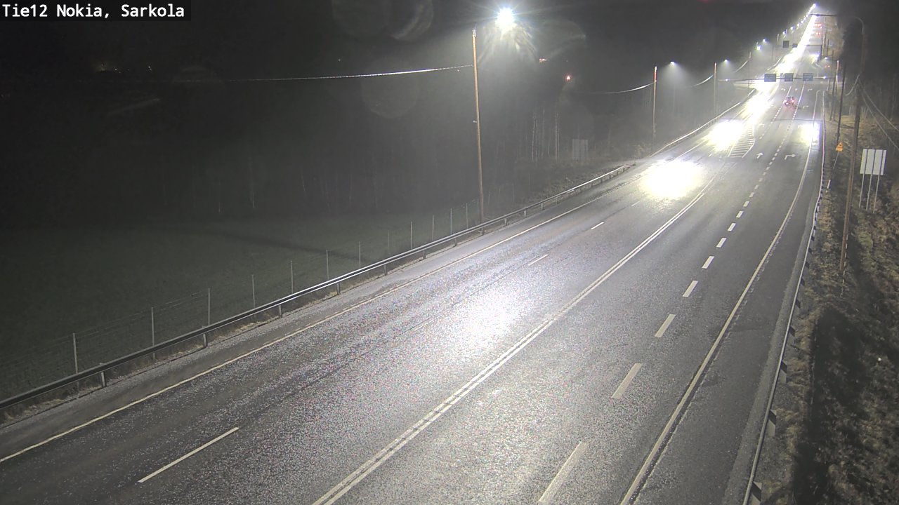 Weather Camera Image Väg 12 Nokia, Sarkola, Nokia, Pirkanmaa