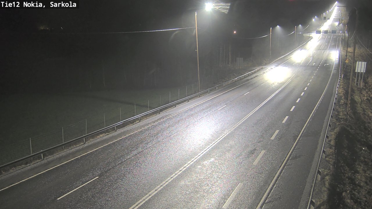 Weather Camera Image Väg 12 Nokia, Sarkola, Nokia, Pirkanmaa