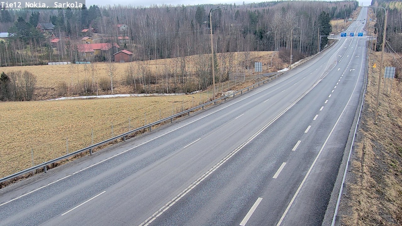 Kelikamerat Kuva Tie 12 Nokia, Sarkola, Nokia, Pirkanmaa