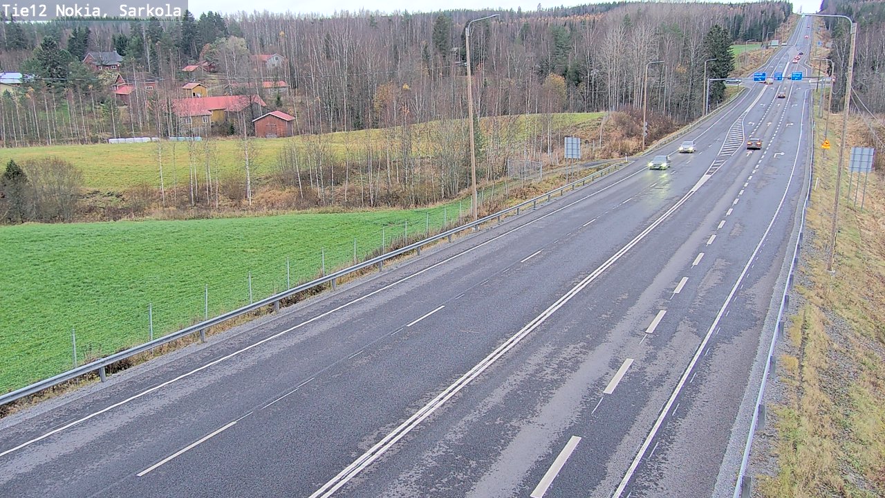 Kelikamerat Kuva Tie 12 Nokia, Sarkola, Nokia, Pirkanmaa