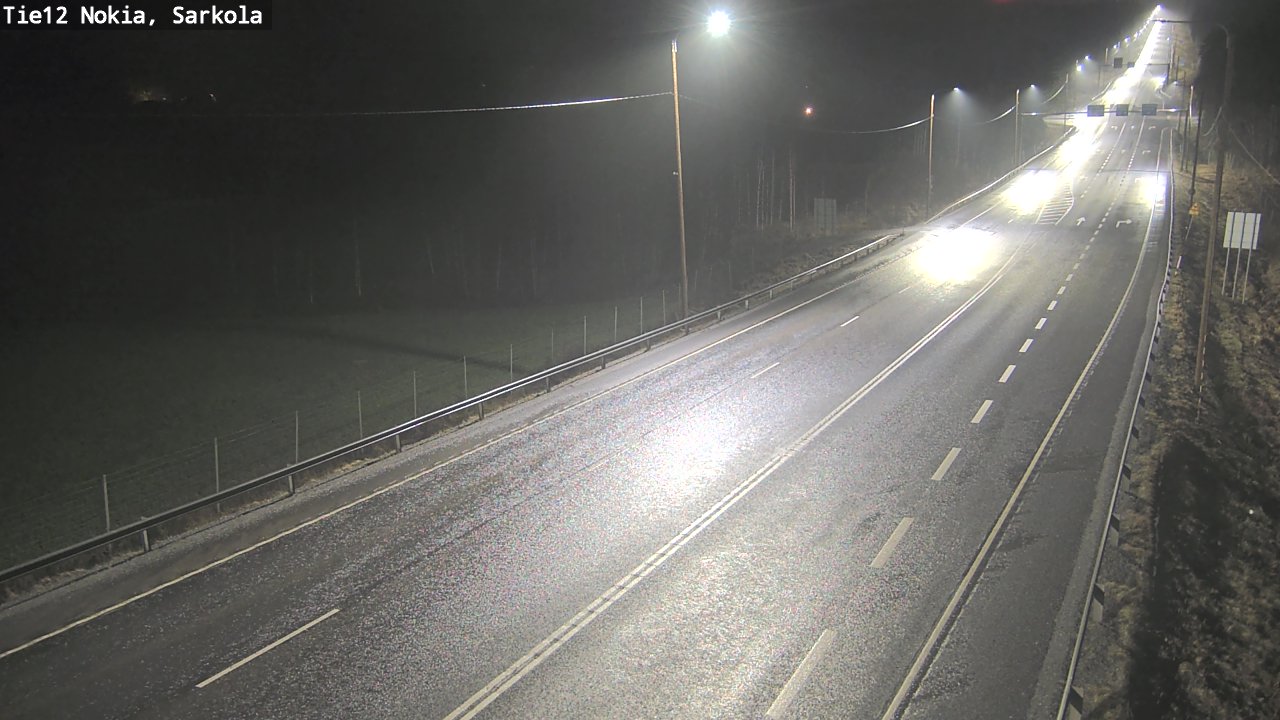 Weather Camera Image Väg 12 Nokia, Sarkola, Nokia, Pirkanmaa