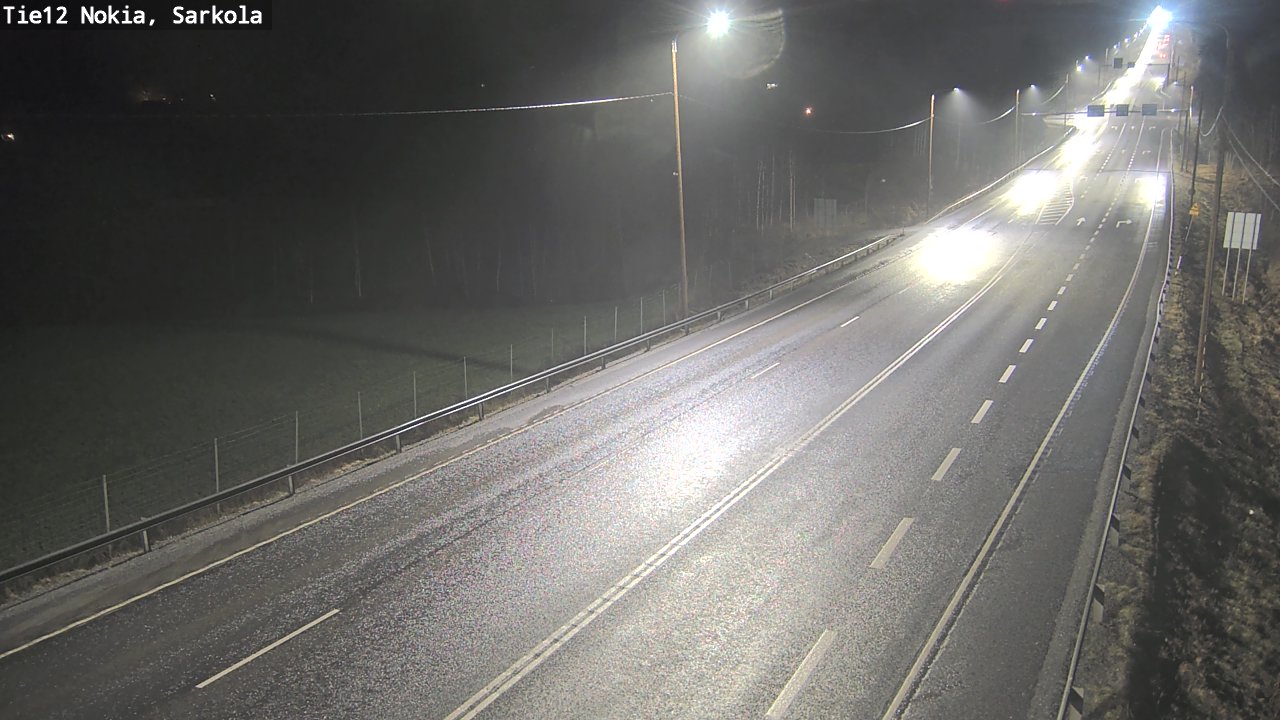 Weather Camera Image Väg 12 Nokia, Sarkola, Nokia, Pirkanmaa