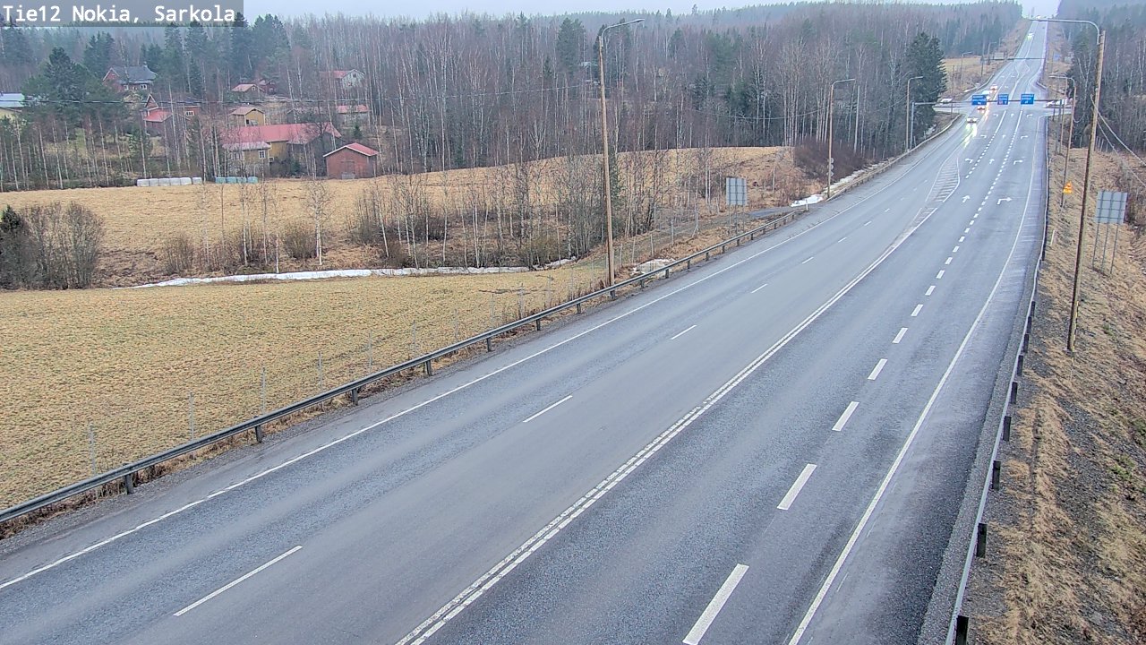 Kelikamerat Kuva Tie 12 Nokia, Sarkola, Nokia, Pirkanmaa