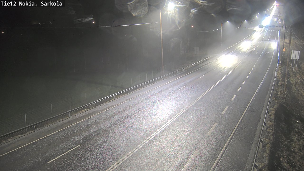 Weather Camera Image Väg 12 Nokia, Sarkola, Nokia, Pirkanmaa