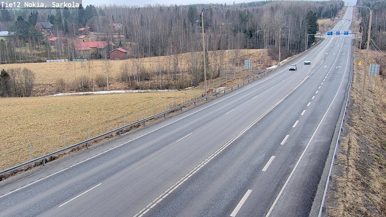 Kelikamerat Kuva Tie 12 Nokia, Sarkola, Nokia, Pirkanmaa