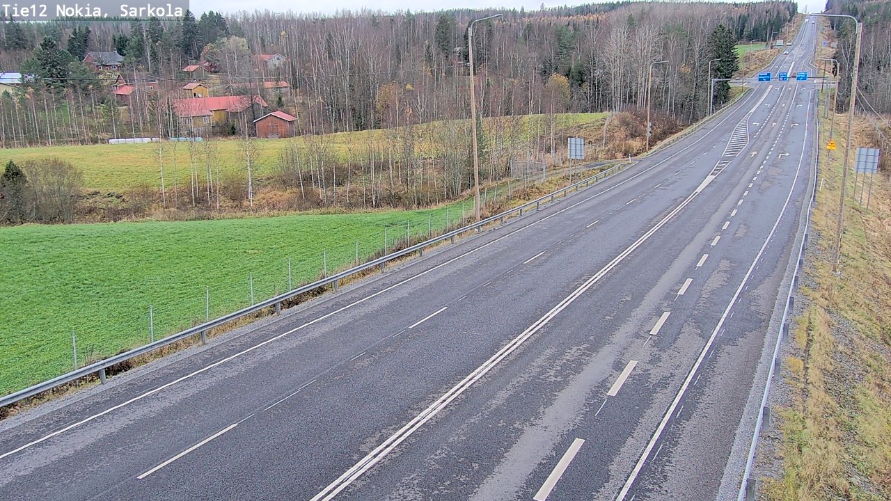 Kelikamerat Kuva Tie 12 Nokia, Sarkola, Nokia, Pirkanmaa