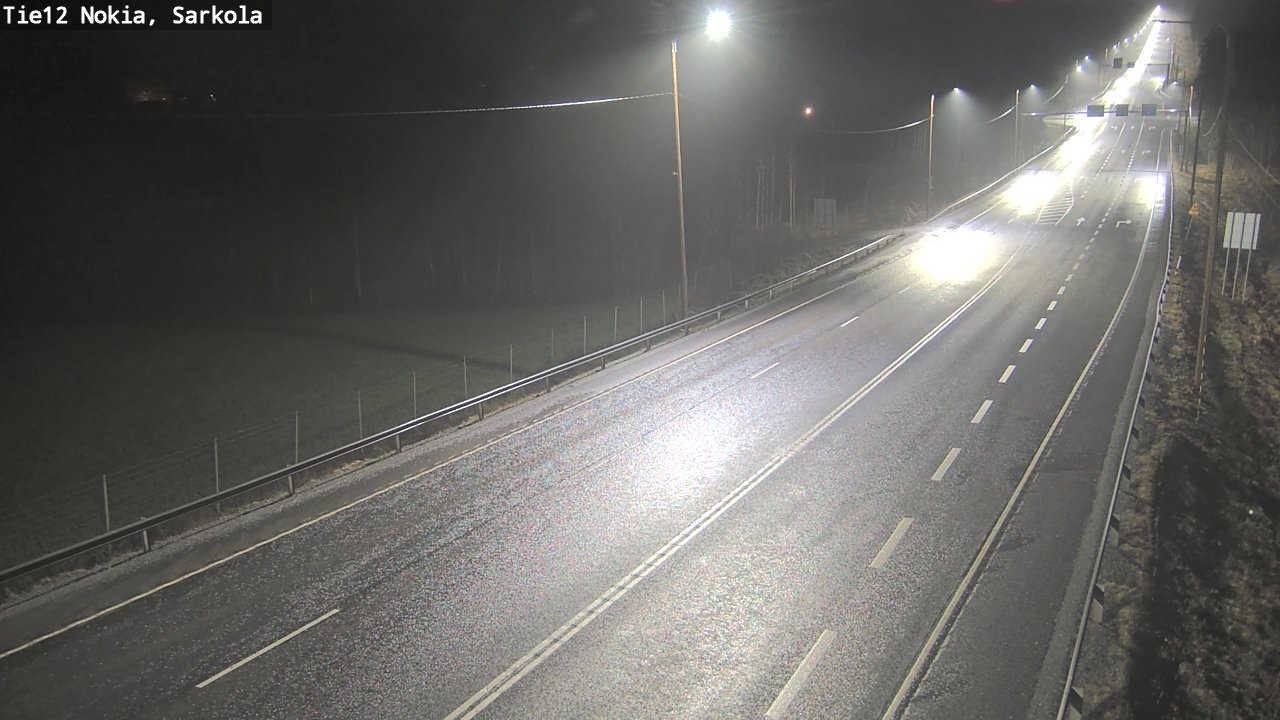 Weather Camera Image Väg 12 Nokia, Sarkola, Nokia, Pirkanmaa