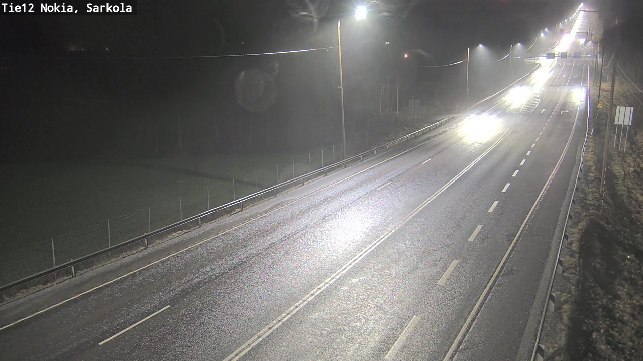 Weather Camera Image Väg 12 Nokia, Sarkola, Nokia, Pirkanmaa