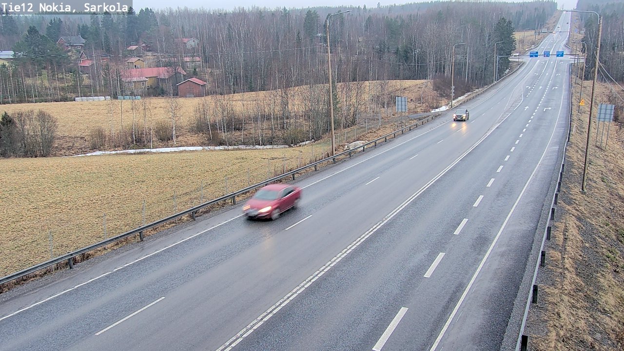 Kelikamerat Kuva Tie 12 Nokia, Sarkola, Nokia, Pirkanmaa