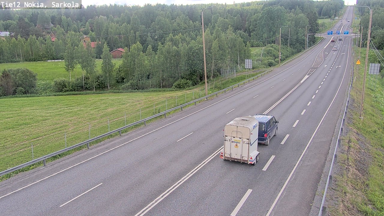 Kelikamerat Kuva Tie 12 Nokia, Sarkola, Nokia, Pirkanmaa
