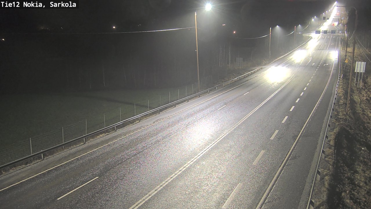 Weather Camera Image Väg 12 Nokia, Sarkola, Nokia, Pirkanmaa