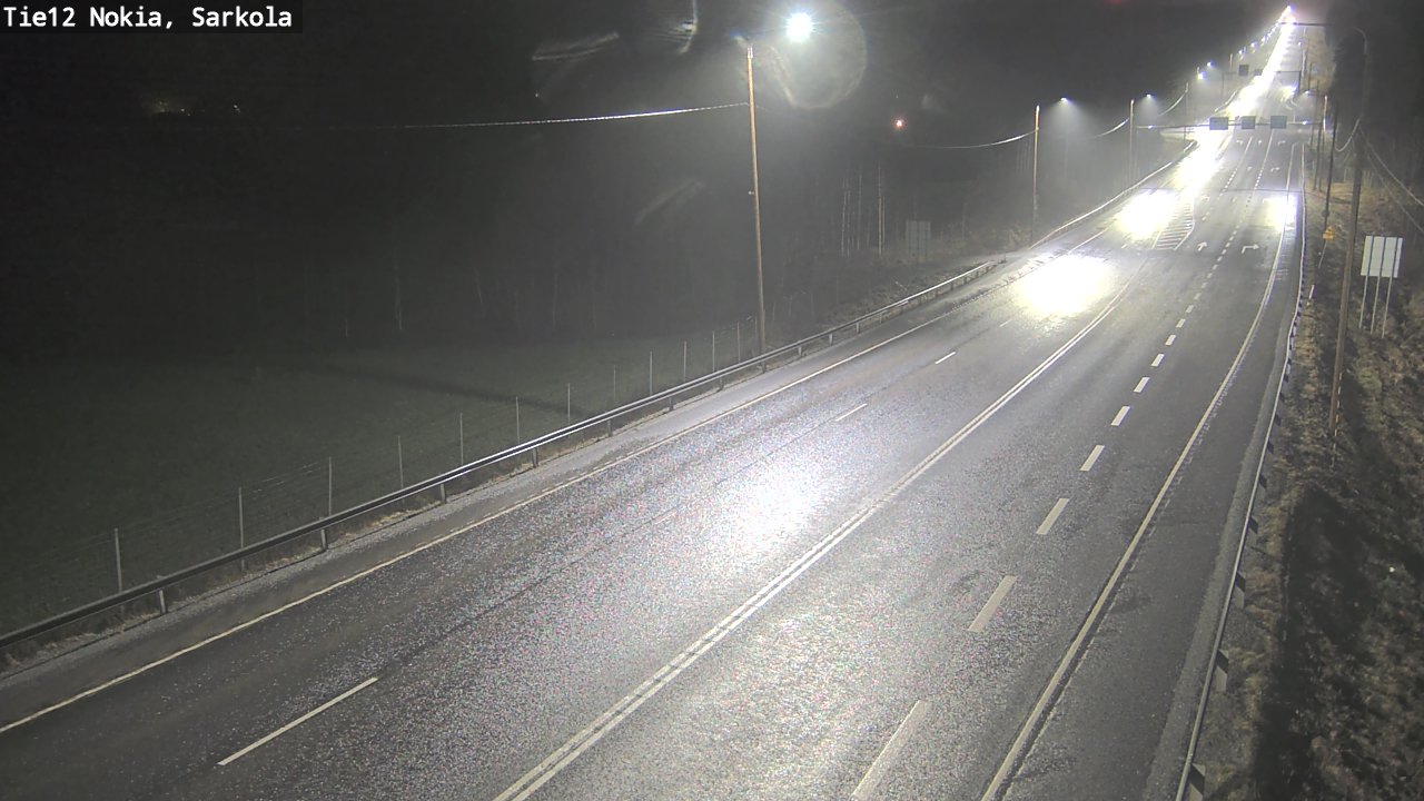 Weather Camera Image Väg 12 Nokia, Sarkola, Nokia, Pirkanmaa