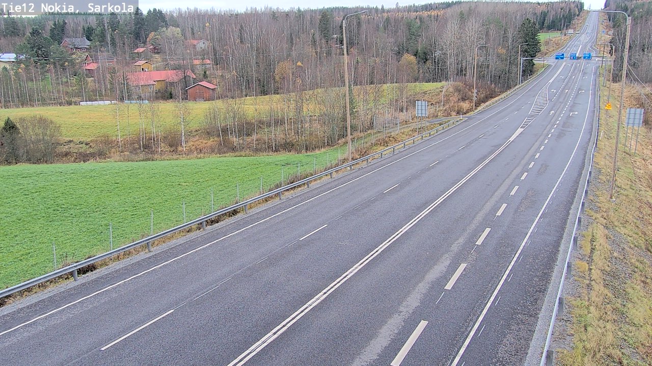 Kelikamerat Kuva Tie 12 Nokia, Sarkola, Nokia, Pirkanmaa