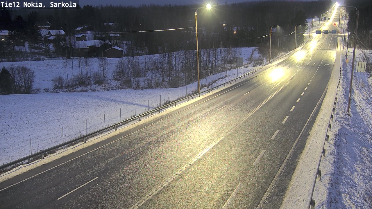 Kelikamerat Kuva Tie 12 Nokia, Sarkola, Nokia, Pirkanmaa