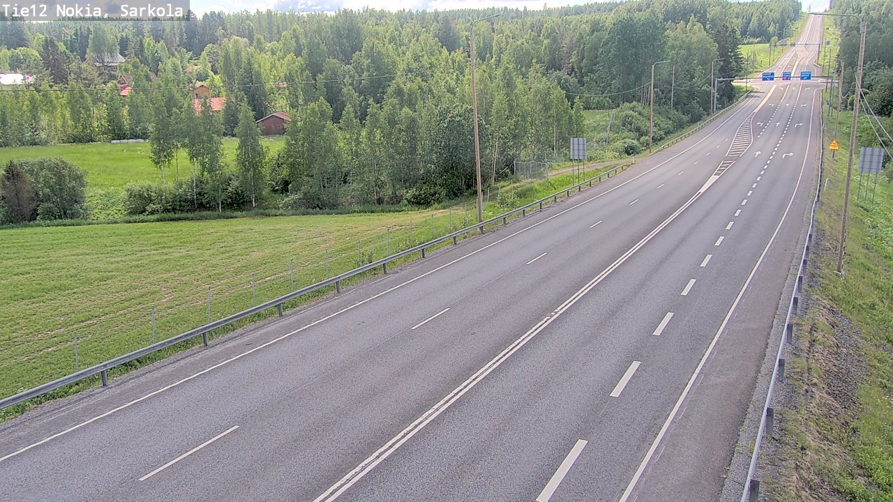 Kelikamerat Kuva Tie 12 Nokia, Sarkola, Nokia, Pirkanmaa