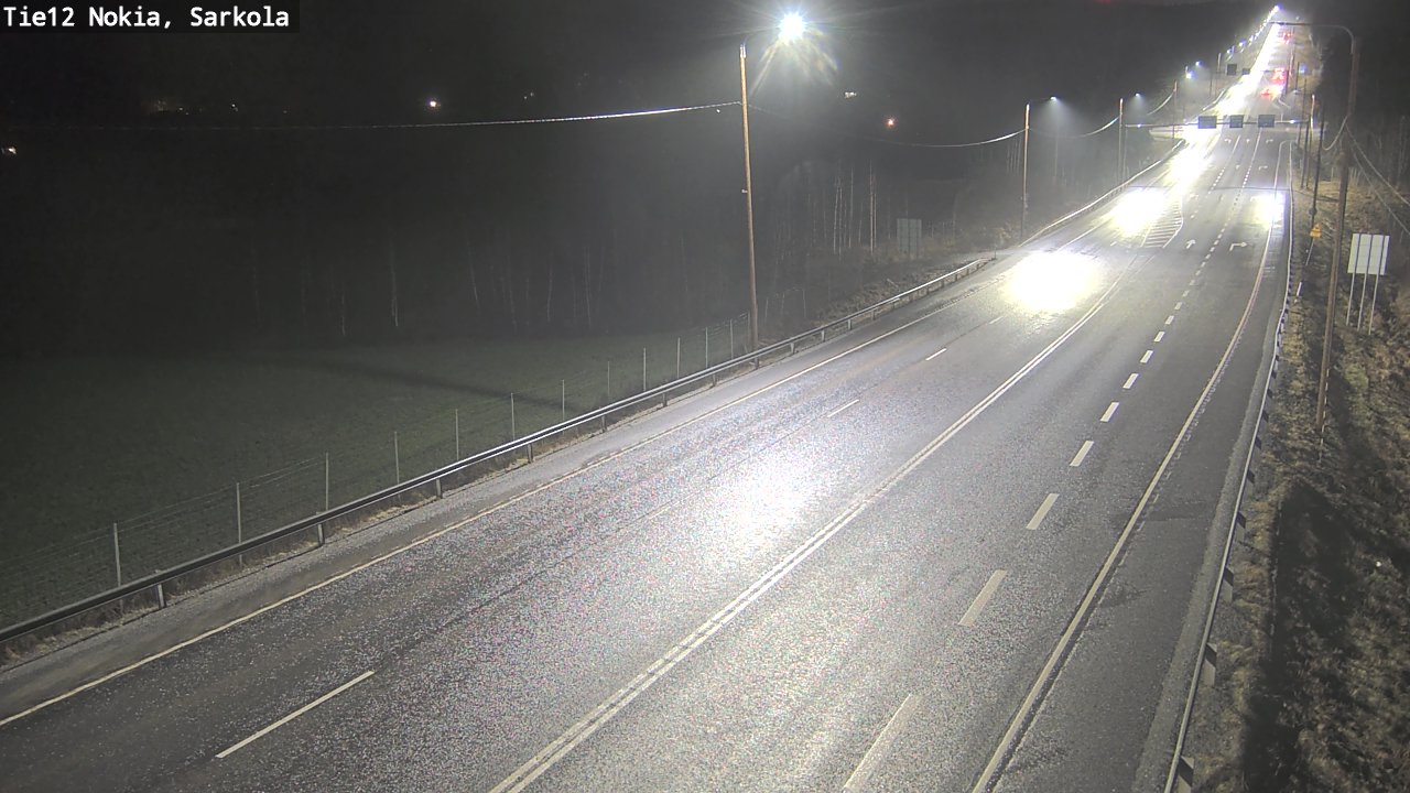 Weather Camera Image Väg 12 Nokia, Sarkola, Nokia, Pirkanmaa