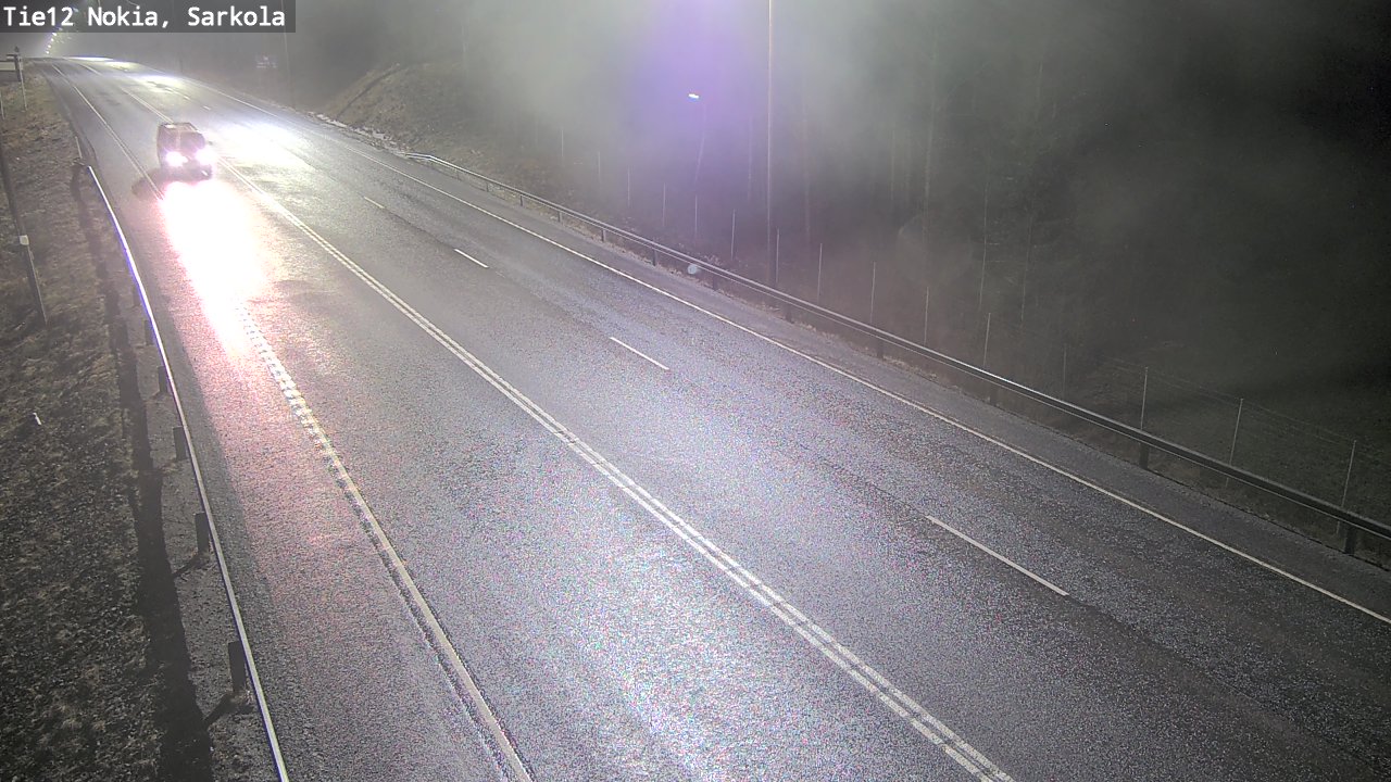 Weather Camera Image Väg 12 Nokia, Sarkola, Nokia, Pirkanmaa