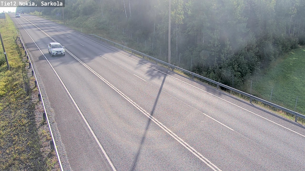 Weather Camera Image Road 12 Nokia, Sarkola, Nokia, Pirkanmaa