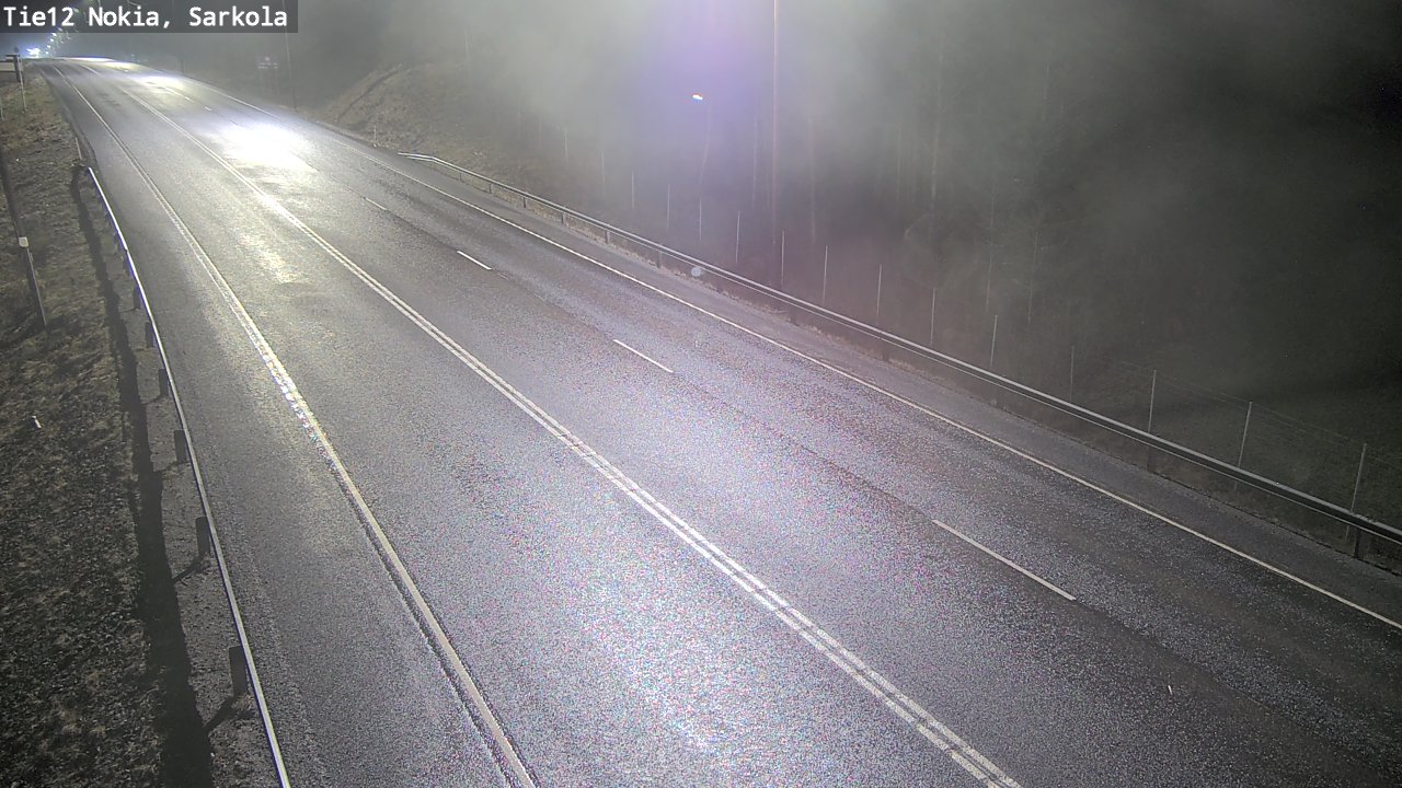 Weather Camera Image Road 12 Nokia, Sarkola, Nokia, Pirkanmaa