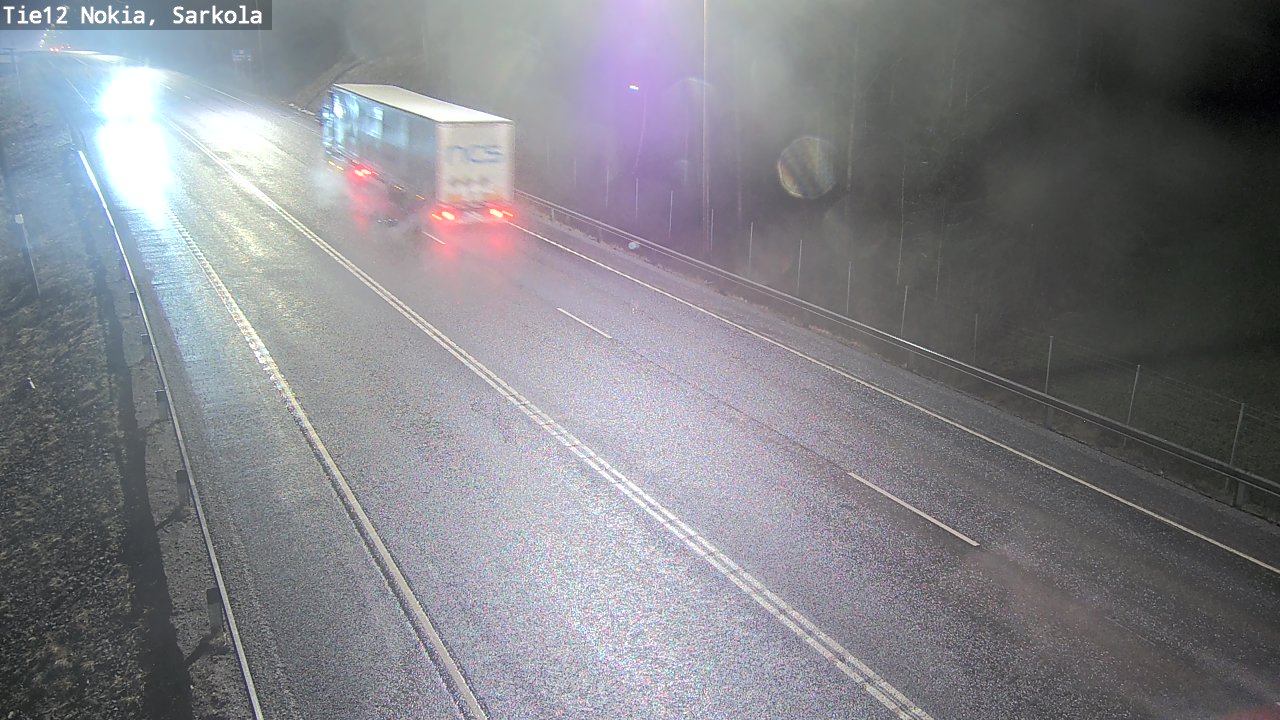 Weather Camera Image Väg 12 Nokia, Sarkola, Nokia, Pirkanmaa
