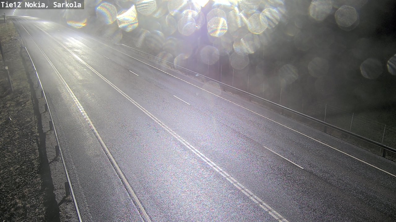 Weather Camera Image Road 12 Nokia, Sarkola, Nokia, Pirkanmaa