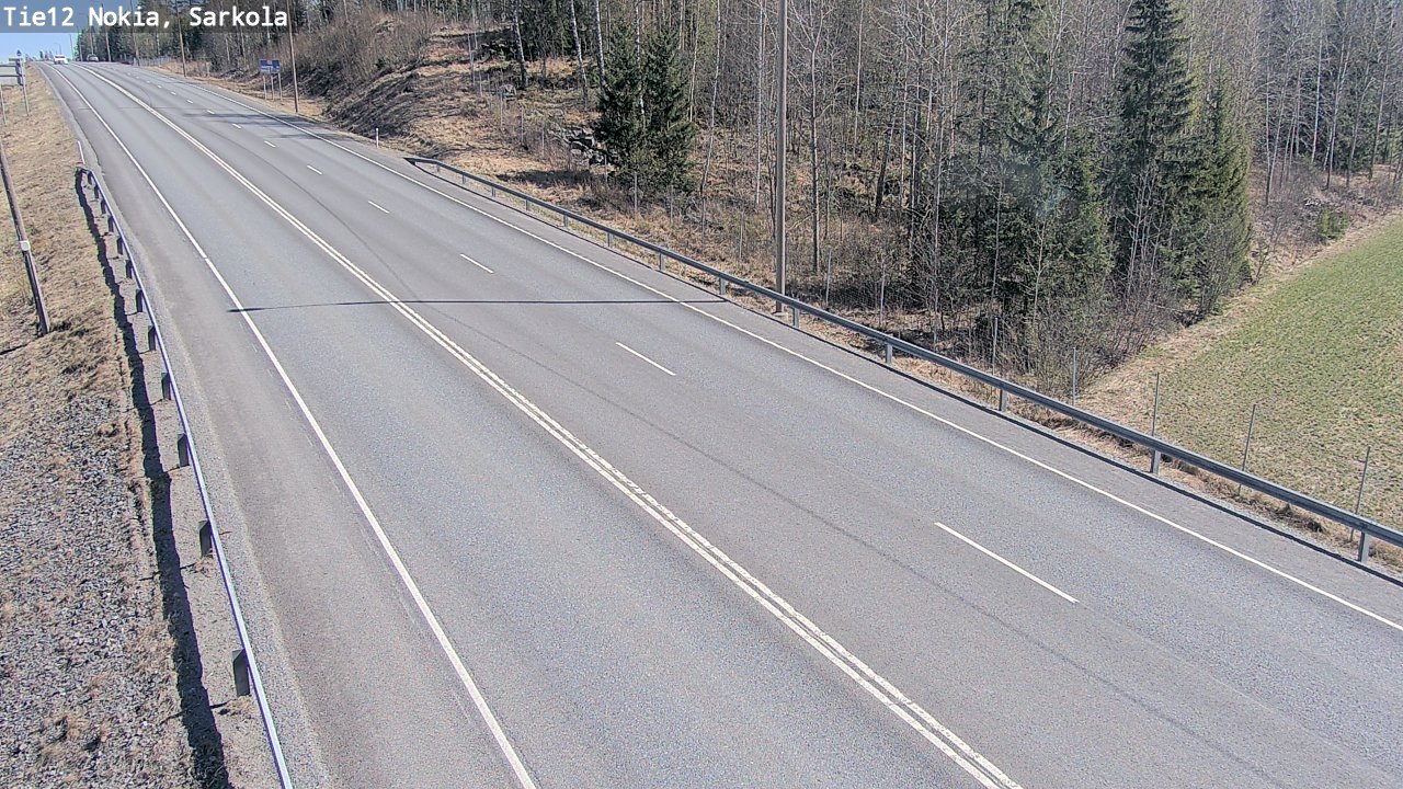Kelikamerat Kuva Tie 12 Nokia, Sarkola, Nokia, Pirkanmaa