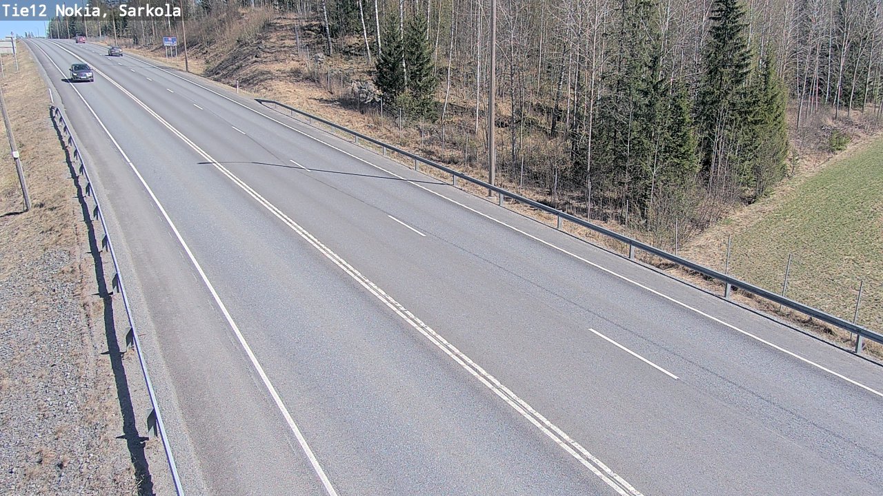 Kelikamerat Kuva Tie 12 Nokia, Sarkola, Nokia, Pirkanmaa