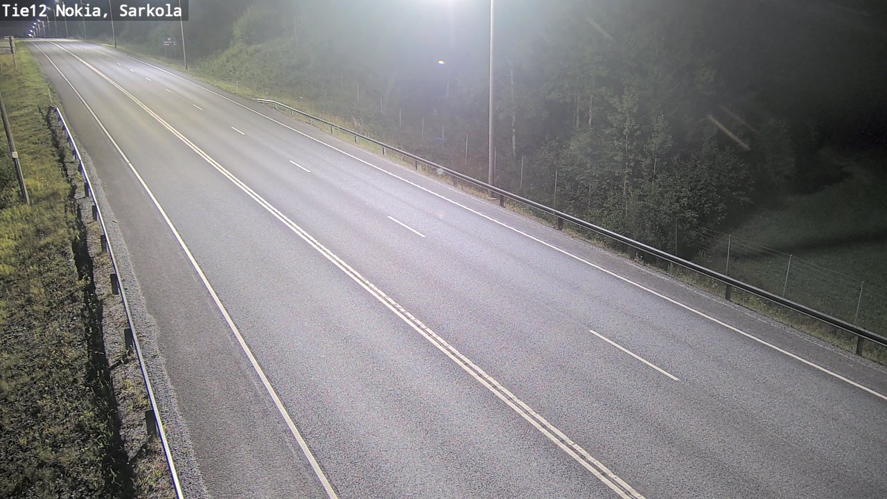 Weather Camera Image Road 12 Nokia, Sarkola, Nokia, Pirkanmaa